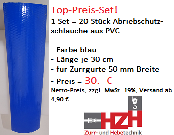 PVC-Schutzschlauch für Zurrgurte