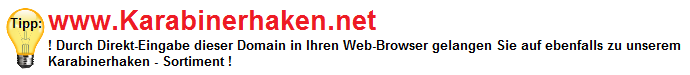So finden Sie direkt zu unserem Karabiner-Programm!