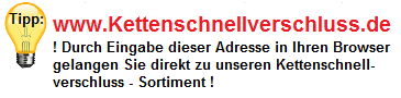 Besucher-Tipp Kettenverbinder