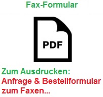 Faxvorlage für Anfragen & Bestellungen!