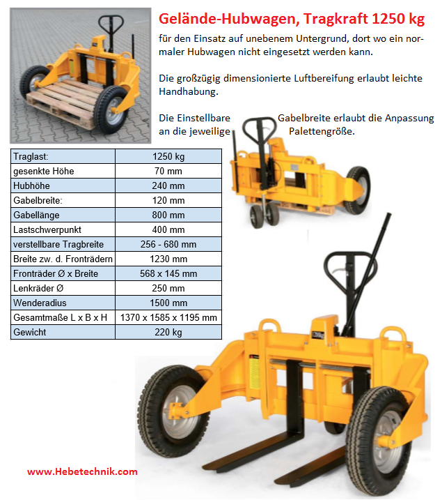 Geländehubwagen
