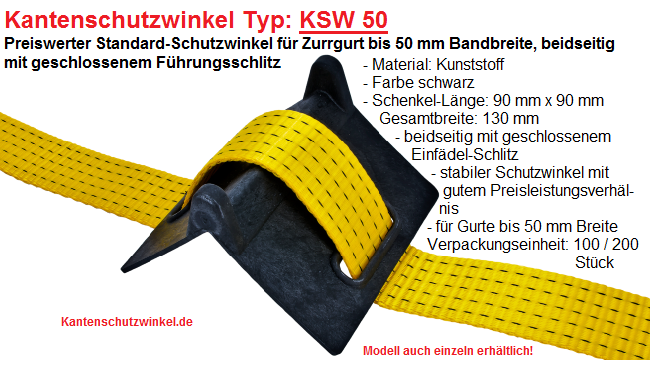 Kantenschutzwinkel mit Schlitz
