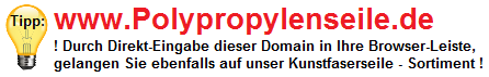 Direkt zu unserem PP-Seile Sortiment!