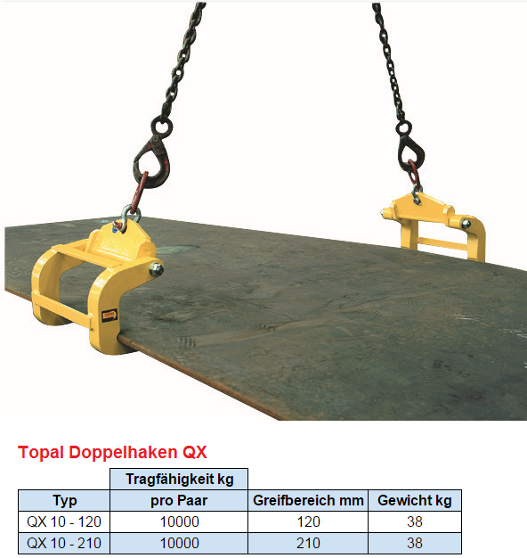 Doppelhaken QX
